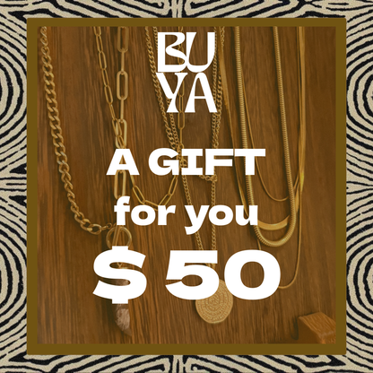 BUYA Jewelry Gift Card