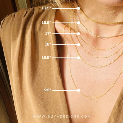 Classic Paper Link Necklace