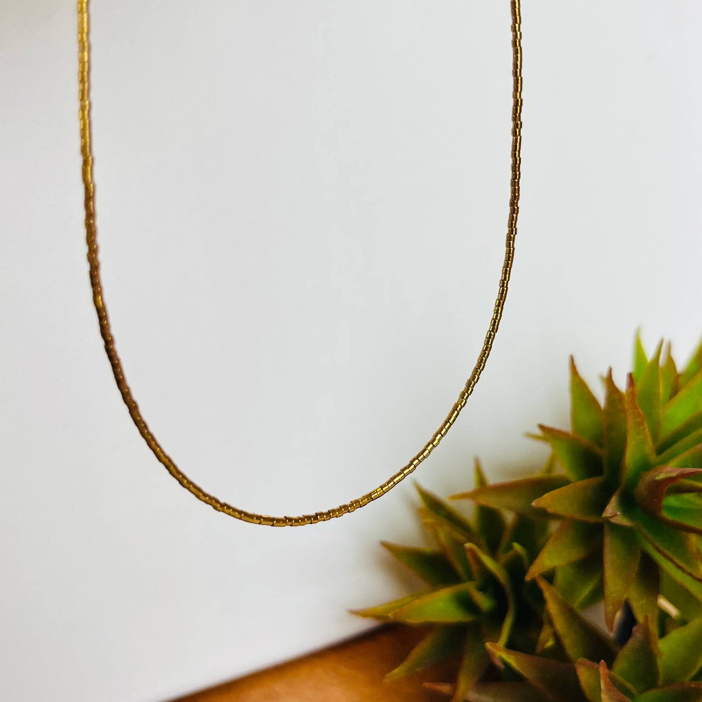 Endless Hematite Choker