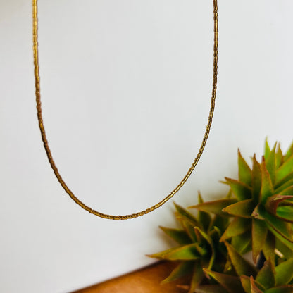 Endless Hematite Choker