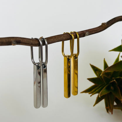 The Bar Drop Hoops