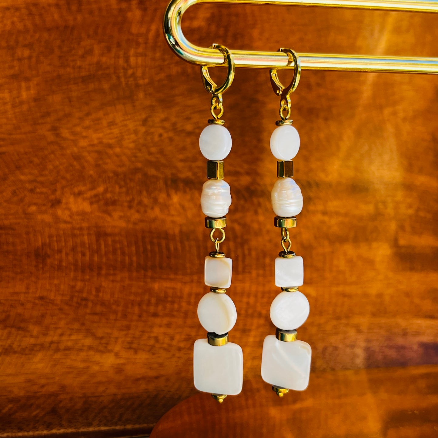 Ocean Drops - Mix of Gemstones Earrings