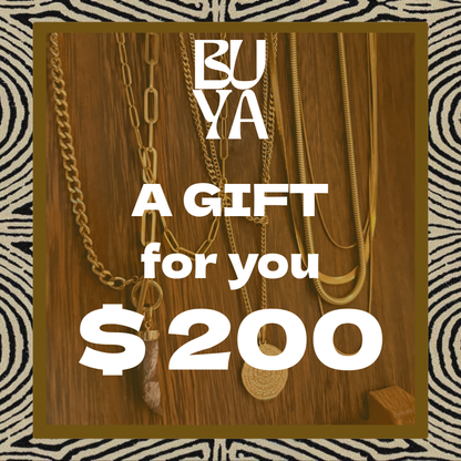 BUYA Jewelry Gift Card