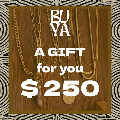 BUYA Jewelry Gift Card