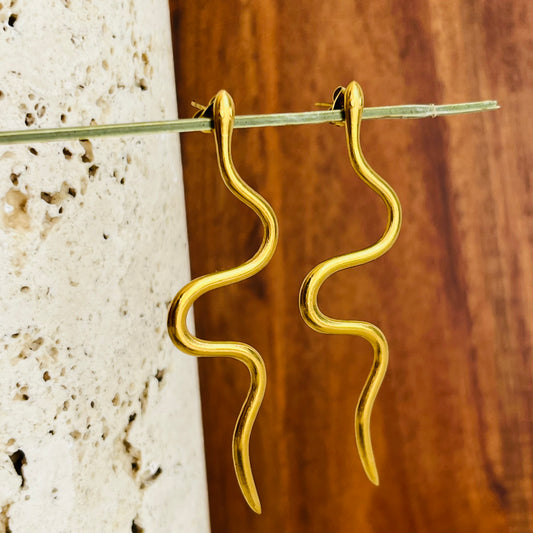The Serpent Drops Earrings